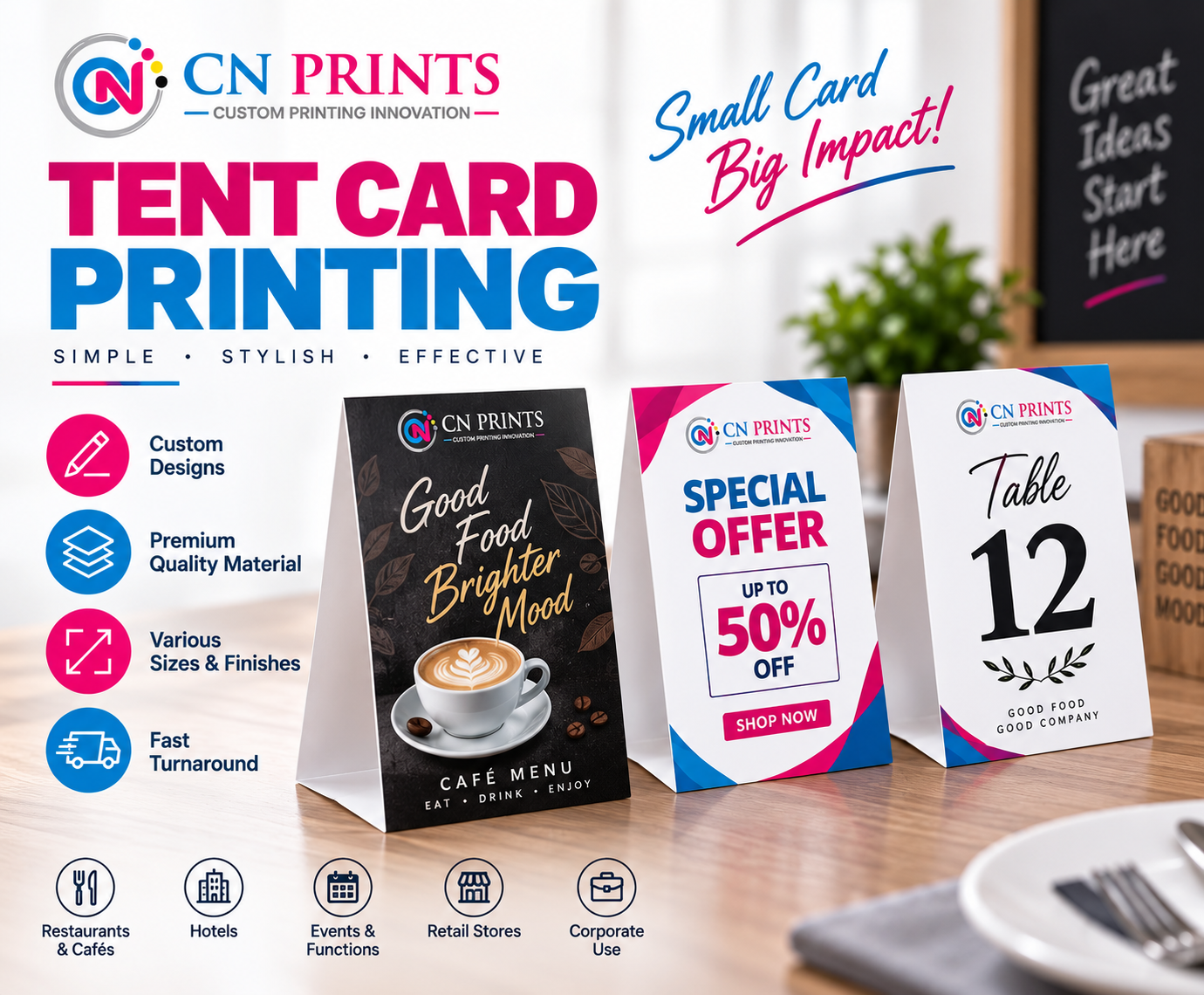 Tent Card
