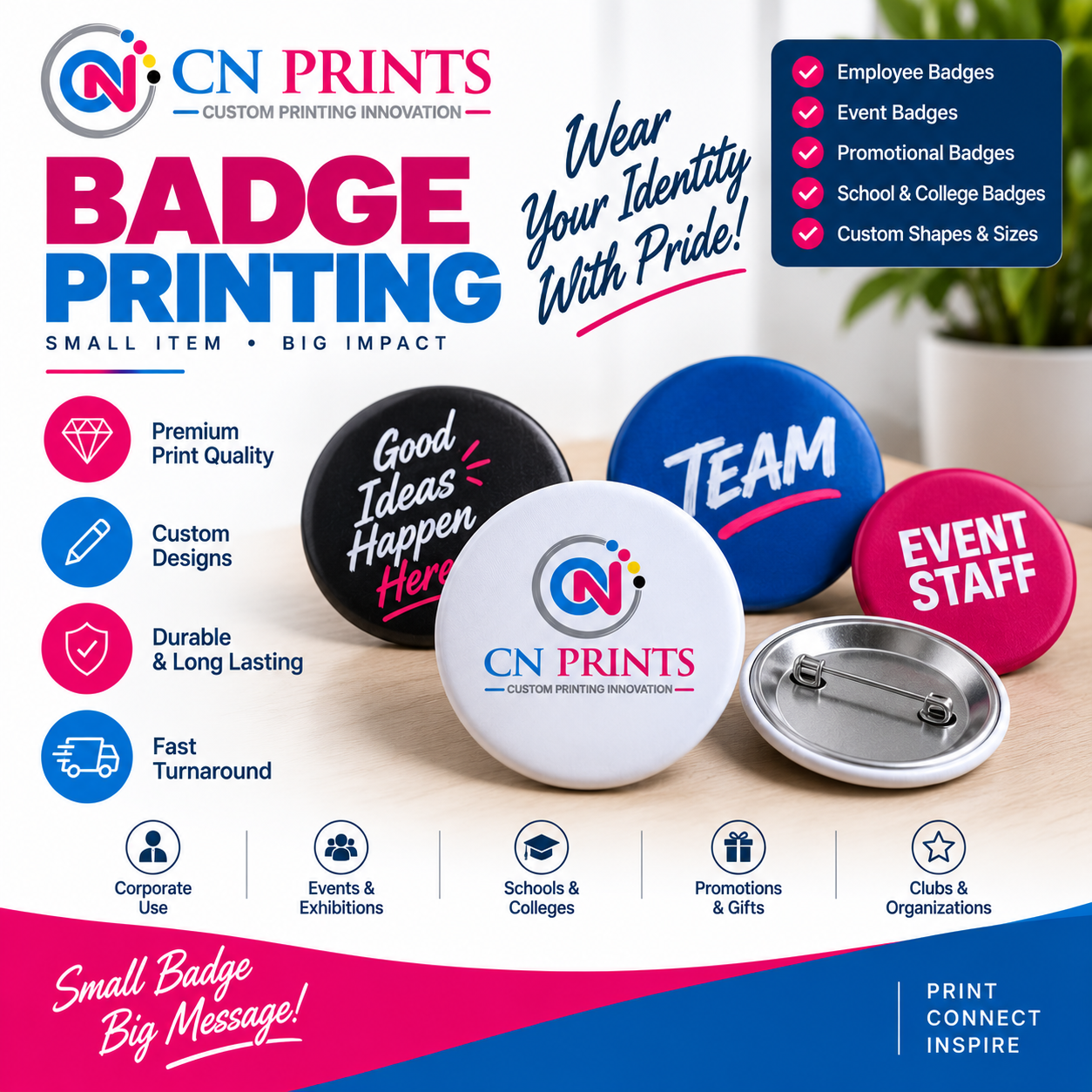 Badge Printing